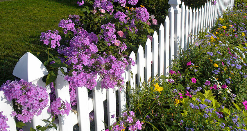 Clôture de jardin