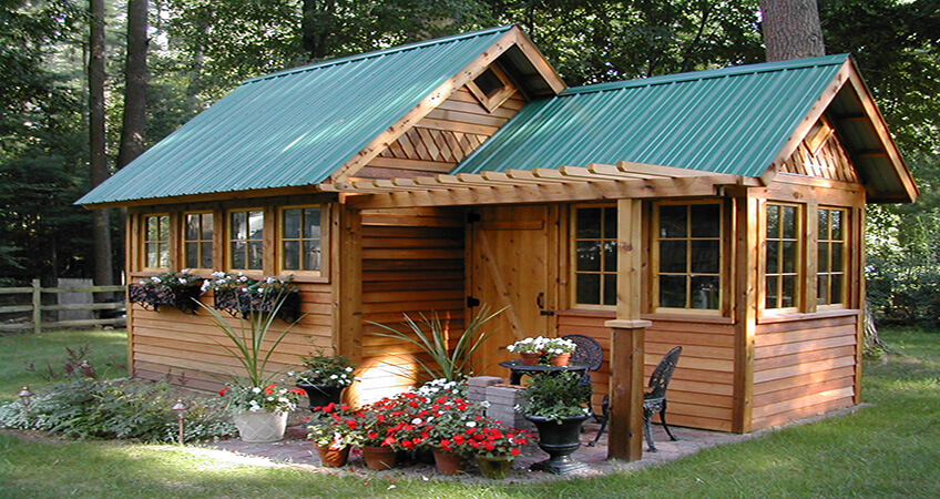 Abri jardin en bois